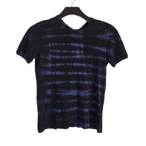 NWT RtA Road To Awe Blue Black Classic Tee XXS